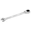 Ключ рожково-накидной Sigma с трещоткой 10 мм CrV satine (6022101) - миниатюра 4