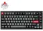 Клавіатура Lemokey P1 Pro Keychron Super Red Wireless EN/UKR RGB Carbon Black (P1P-M1-UA) - мініатюра 1