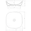 Раковина Omnires Portland white (PORTLAND370BP) - мініатюра 2