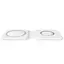 БЗП Wireless Charger with Magsafe 2in1 for Apple (AAA) (box) White - мініатюра 2