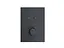 Душова система прихованого монтажу Corsan Plomeria black + BOX з термостатом 646994, Чорний матовий - мініатюра 3