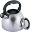 Чайник Whistling Kettle 2.7л зі свистком та скляною кришкою Kamille Ø20х23 см kuh0011104 - мініатюра 3