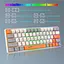 Игровая механическая проводная клавиатура HXSJ V500 / Blue Switch / 60% / RGB / Colourful - миниатюра 3