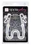 Затискачі для сосків California Exotic Novelties Bull Nose Nipple Clamps 267 см сріблястий - мініатюра 3