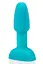 Анальна пробка B-Vibe Rimming Plug Petite 12.4 см (бірюзовий) - мініатюра 1