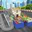 Ігровий набір Pocket series Гоночна траса 2 в 1 80 ел. Driven det0018505 - мініатюра 3