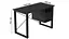 Письмовий стіл із ящиками Ferrum-decor Оскар 750x1400x600 метал Чорний ДСП Сосна Кембра 16 мм (FRD-103236) - мініатюра 4