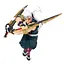 Фигурка Bandai Spirits Рассекающий демонов Клинок Тенген Узуй Demon Slayer Uzui Tengen 17 см BS DS TU B 17 - миниатюра 1