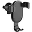 Автотримач для телефону ColorWay Metallic Gravity Holder Black - мініатюра 1