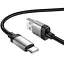 Дата кабель Hoco X117 Star USB to Type-C 3A (1m) Black - мініатюра 2