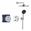 Душова система прихованого монтажу термостатична Grohe QuickFix Precision Grohtherm 34883000, Хром - мініатюра 3