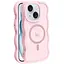 Чохол Epik TPU+PC Undine with MagSafe для Apple iPhone 15, 6.1 Pink - мініатюра 1