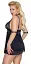 Комплект Cottelli Collection Bondage Babydoll XL черный - миниатюра 2