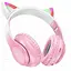 Бездротові навушники HOCO W42 Cat ears BT headphones Cherry Blossom - мініатюра 1
