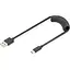 Дата кабель USB 2.0 AM to Type-C 1.0m (0.32m) spiral black Digitus (AK-300430-006-S) - миниатюра 1