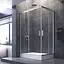 Душевая кабина Am.Pm Gem Twin Slide 120x80 см прозрачное стекло хром W90UG-404 -120280-MT, Универсальная, прозрачная, хром - миниатюра 2