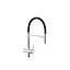 Смеситель для кухни с подключением к фильтру Kroner KRP Edelstahl Klassisch - ESG03815BLK CV027933 Нержавеющая сталь - миниатюра 1