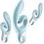Вібратор-кролик Satisfyer Love Me 22 см блакитний - мініатюра 8