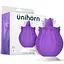 Вібратор для клітора Unihorn Purple Rose 7.8 см фіолетовий - мініатюра 7
