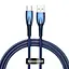 Дата кабель Baseus Glimmer Series Fast Charging Data Cable USB to Type-C 100W 2m (CADH00050) Blue - мініатюра 1