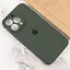 Чехол Epik Silicone Case Full Camera Protective AA для Apple iPhone 15 Pro 6.1 Зеленый/Cyprus Green - миниатюра 4