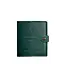 Кожаная обложка-портмоне для удостоверения офицера 11.0 зеленая - миниатюра 7