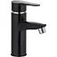 Смеситель для умывальника PLAMIX Sergio-001 Black PM0030 - миниатюра 1