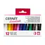 Набір пластики Basic Colours 12х25г Cernit - мініатюра 1