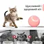 Інтерактивна іграшка м'яч кулька для кота з зарядкою Type-C, котяча розважалка, розумний м'ячик для дресування кішок - мініатюра 4