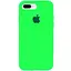 Чехол Silicone Case Full Protective AA для Apple iPhone 7 plus/8 plus 5.5 Салатовый/Neon Green - миниатюра 1