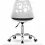 Офисное кресло Leobert Print бело-черный - миниатюра 4