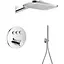 Душевая система скрытого монтажа Imprese Smart Click ZMK101901244, термостат с 2 функциями, хром - миниатюра 1