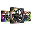 Вентилятор 140 мм be quiet! Light Wings 3x140 мм PWM Triple Pack чорний 140х140х25 мм PWM 400-1500 об/хв 31-40 дБ(А) 4-pin - мініатюра 1