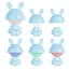 Світильник-нічник Kite LED з акумулятором Cute Bunny блакитний (K25-316-1-3) - мініатюра 3