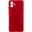 Чохол TPU Getman Liquid Silk Full Camera для Samsung Galaxy A04 Червоний / Red - мініатюра 1