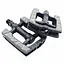 Педали велосипедные Prox VPE-899 Пластиковые с резиновым покрытием Черный с серым (G0000258) - миниатюра 3