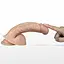 Вибратор Lovetoy Real Extreme 22 см телесный - миниатюра 4