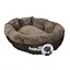 Лежак AnimAll Mary S для собак світло-коричневий 50×50×15 см - мініатюра 1