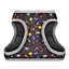 Шлея для собак м'яка Waudog Clothes з QR паспортом, малюнок NASA, XS3, 32-35 см, З 22-24 см - мініатюра 2