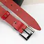 Ремень женский кожаный JK-3023 под джинсы красный (115 см) - миниатюра 5
