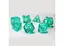 Набор кубиков Transparent 7 Dice Set - Aqua , 7 шт. (g7dtran07) - миниатюра 3