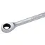 Ключ рожково-накидной Sigma с трещоткой 13 мм CrV satine (6022131) - миниатюра 2