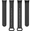 Ремешок DK CDK для Xiaomi Mi Smart Band 10 Silicone Sport Band (015812) (black) - миниатюра 2