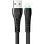 Кабель Mcdodo Flying Fish Series Lightning Data Cable с LED-подсветкой 1,2 м CA-6361 Черный - миниатюра 1