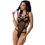 Боді монокіні HAGAR Body black - Passion Exclusive 2XL/3XL - мініатюра 1