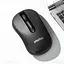 Беспроводная мышь MEETION BTM185 2.4G+Bluetooth черная - миниатюра 10