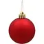 Комплект елочных шариков Chomik пластиковые 5 см красные 20 шт. (GIF3801) - миниатюра 4