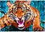 Пазл Trefl Crazy Shapes Віч-на-віч з тигром 600 ел. (11110) - мініатюра 3