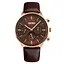 Мужские классические часы Skmei 9117 Brown Gold - миниатюра 2