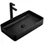 Умивальник Rea Denis black mat накладний чорний матовий REA-U3690, Чорний матовий - мініатюра 1